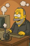 Erster dampfbetriebener Schwadencomputer
